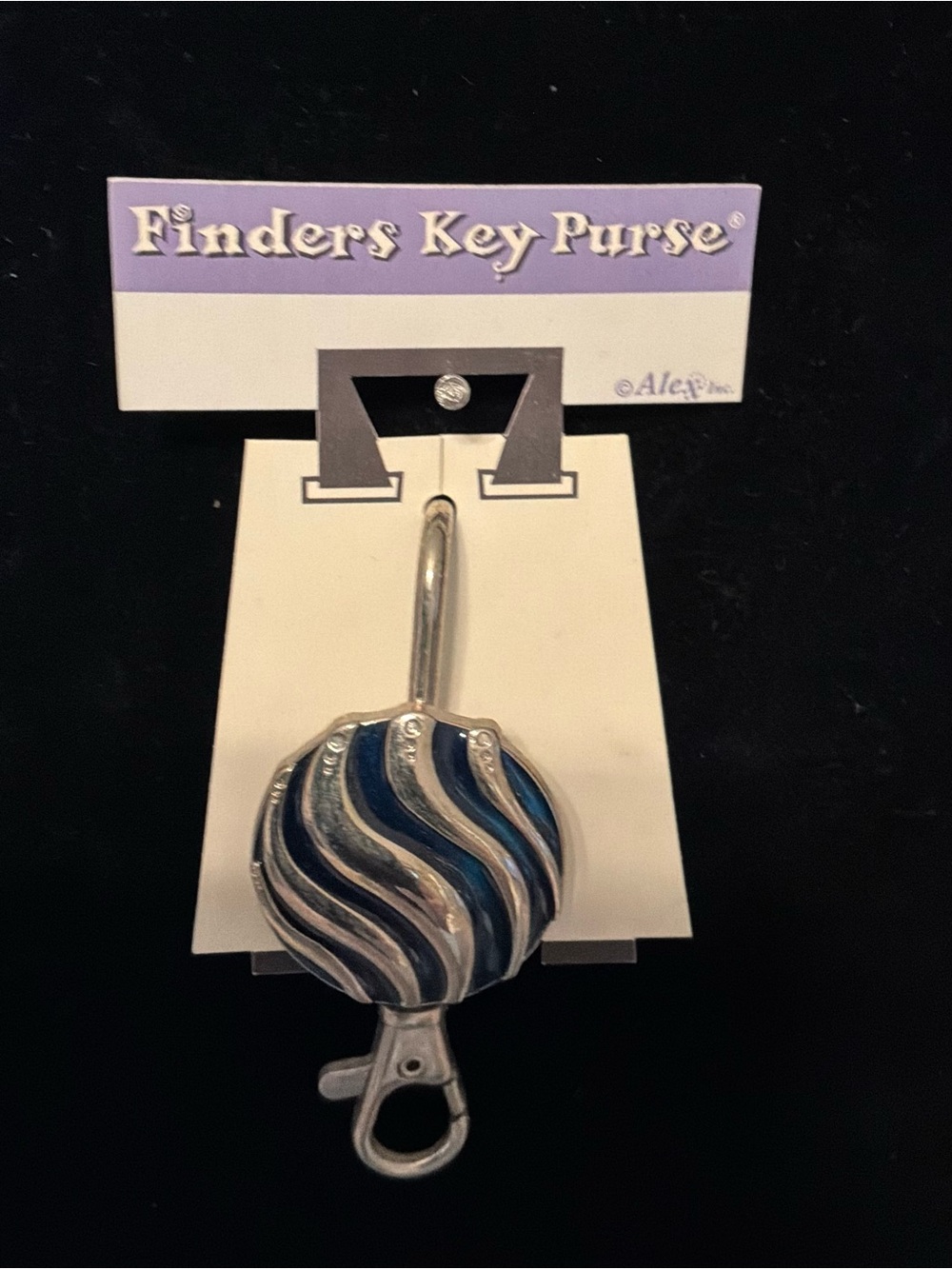 Blue Swirl Handbag Hanger by Alex Inc.